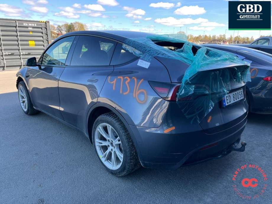 Tesla Model Y 2021-2024 (Type I) delebil , Motorkode: 3D3|3D7, Girkassekode: