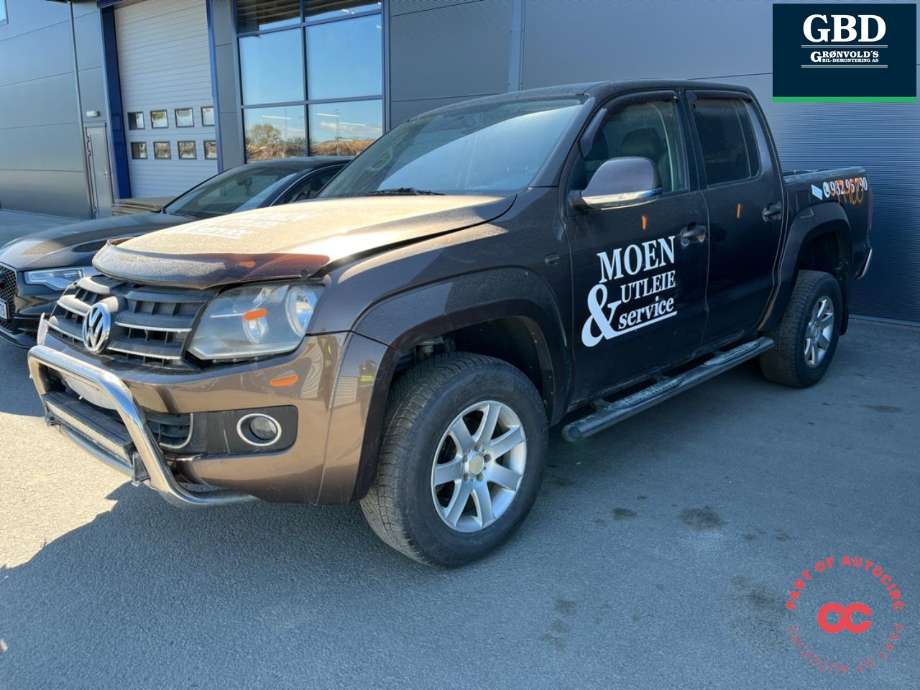 VW Amarok, 2010-2016 (Type I, Fase 1)  delebil , Motorkode: CDCA, Girkassekode: NYR