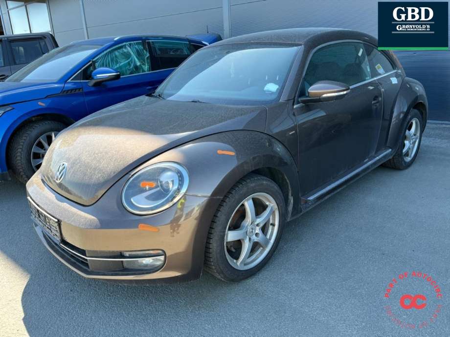 VW Beetle, 2011-2018 (Type II)  delebil , Motorkode: CBZB, Girkassekode: NBY