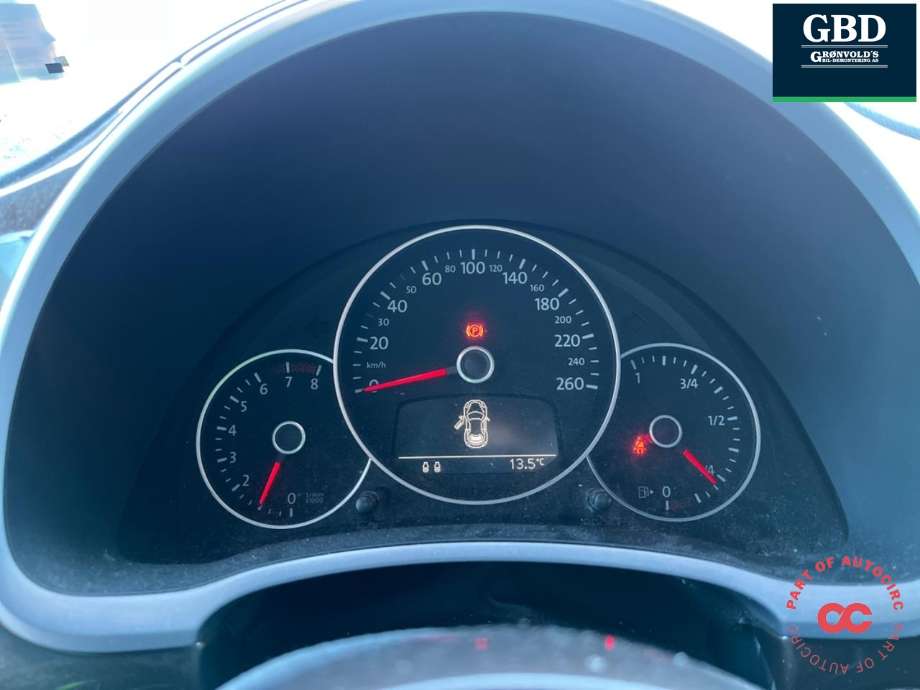 VW Beetle 2011-2018 (Type II) , Motorkode: CBZB, Girkassekode: NBY