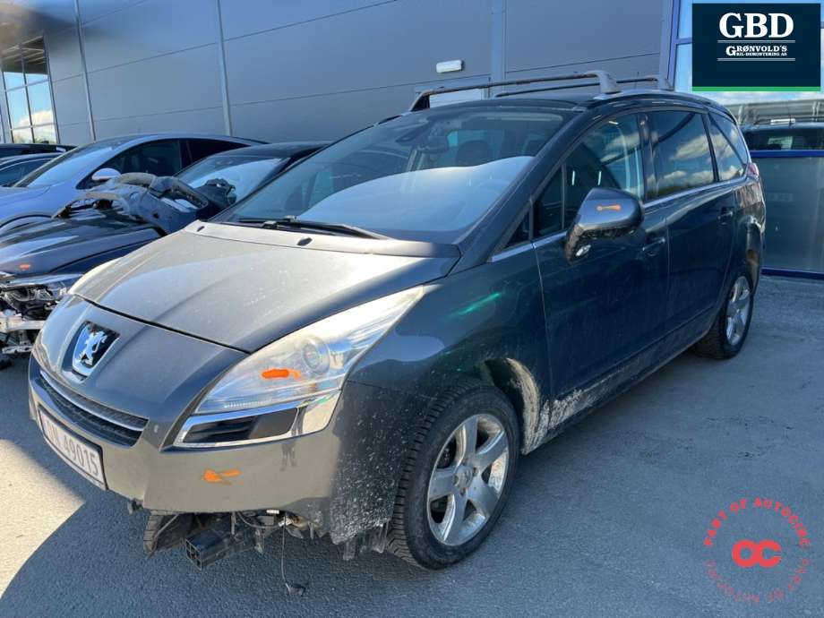 Peugeot 5008, 2010-2017 (Type I)  delebil , Motorkode: 9H01, Girkassekode: 2231 77
