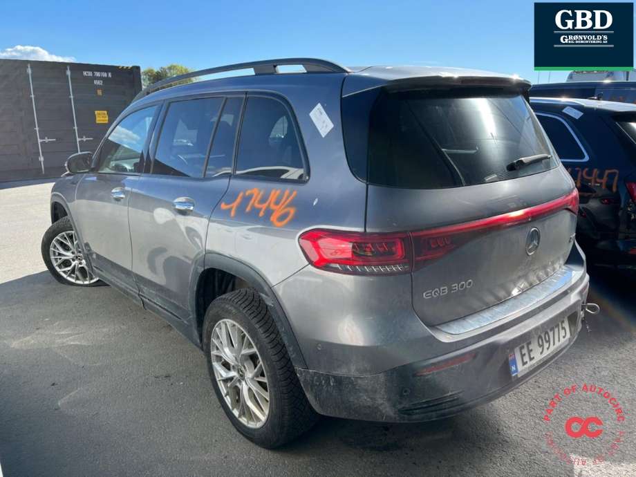 Mercedes EQB 2022-->> , Motorkode: EM0021, Girkassekode: 
