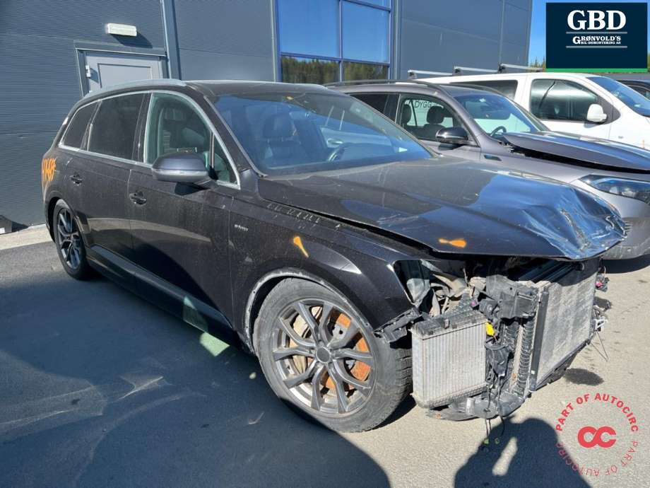 Audi Q7, 2015->> (Type II)  delebil , Motorkode: CVZA, Girkassekode: SNE