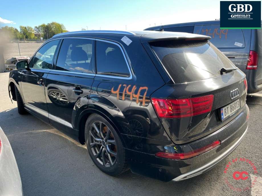 Audi Q7 2015-->> (Type II) , Motorkode: CVZA, Girkassekode: SNE