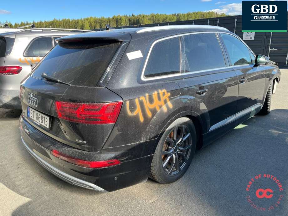 Audi Q7 2015-->> (Type II) , Motorkode: CVZA, Girkassekode: SNE