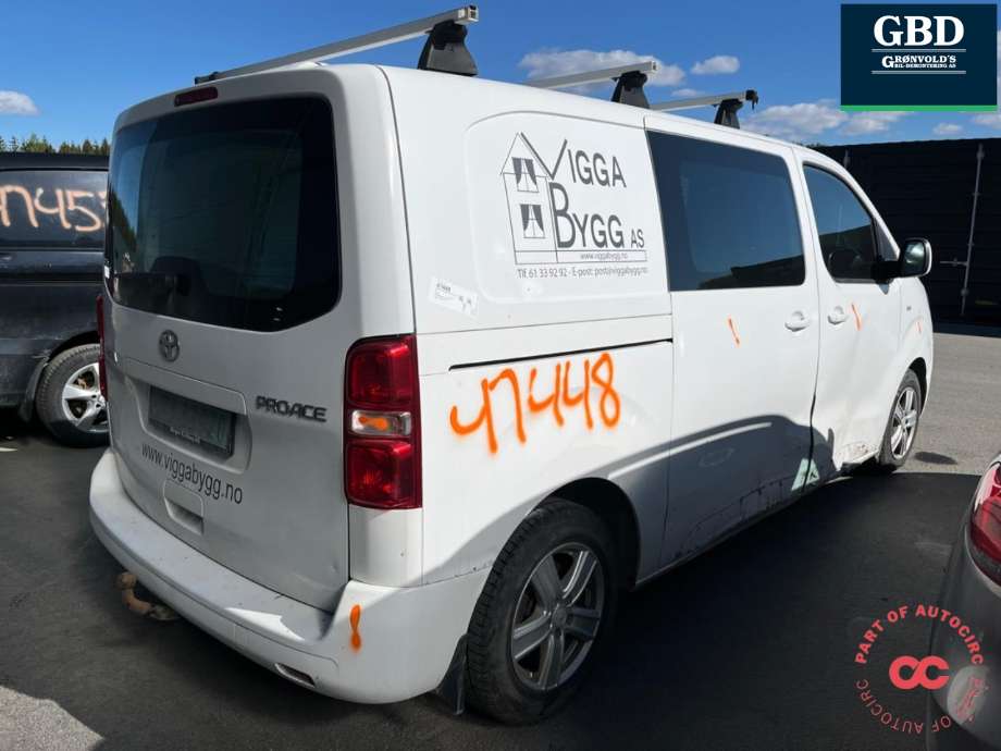 Toyota Proace 2016-->> (Type II) , Motorkode: BH01| 3WZ-HV, Girkassekode: SU001A4118