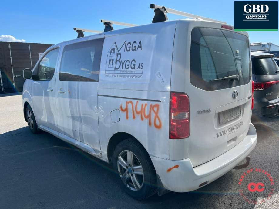 Toyota Proace 2016-->> (Type II) , Motorkode: BH01| 3WZ-HV, Girkassekode: SU001A4118