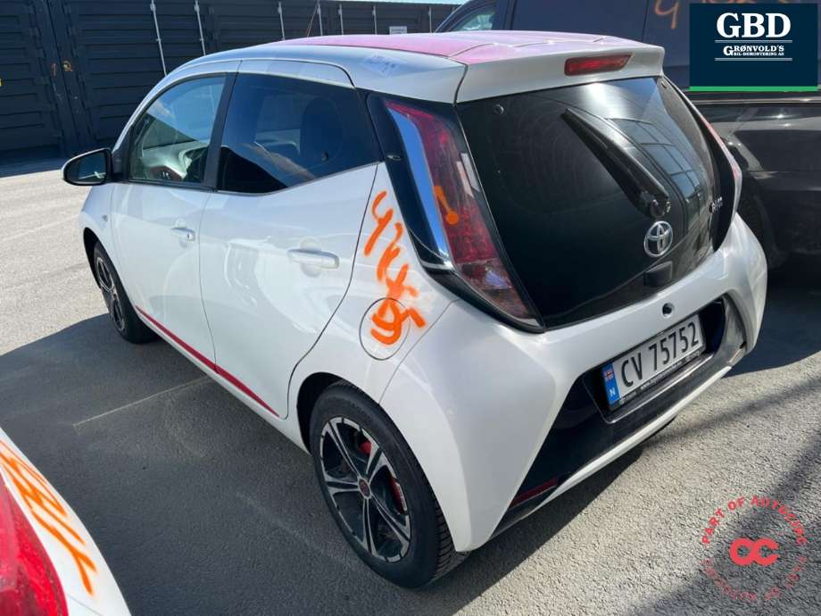 Toyota Aygo 2014-->> (Type II) , Motorkode: 1KR-FE, Girkassekode: 303000H050