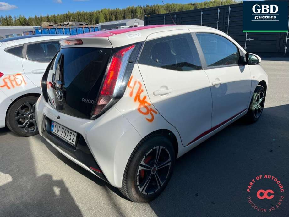Toyota Aygo 2014-->> (Type II) , Motorkode: 1KR-FE, Girkassekode: 303000H050