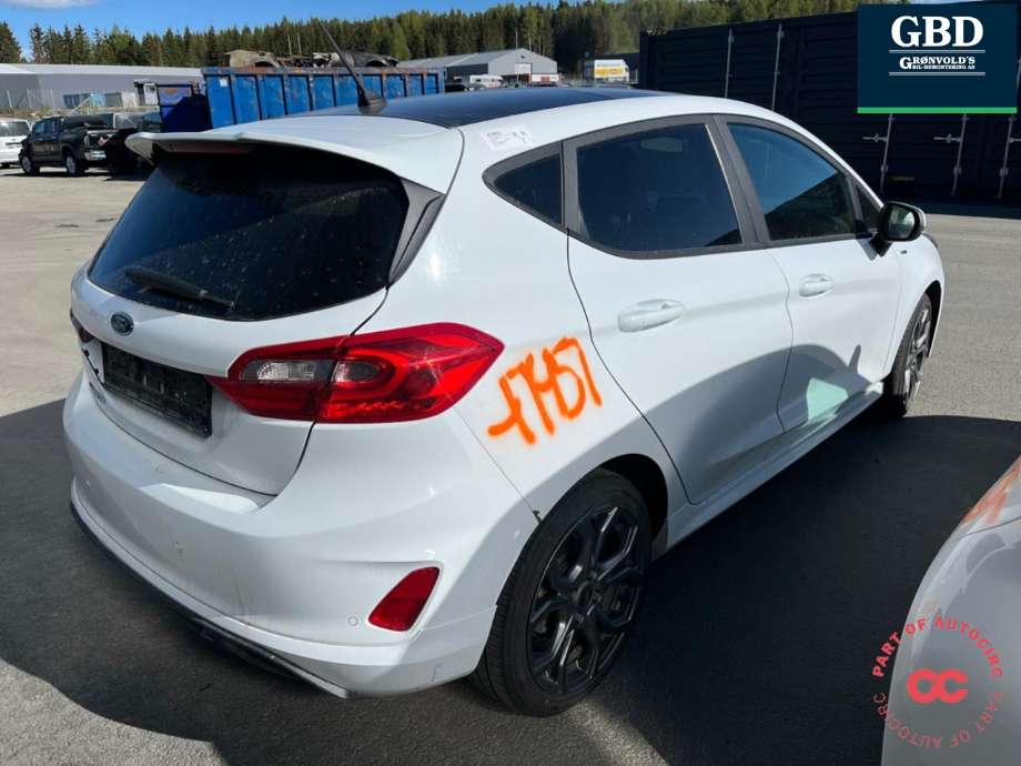Ford Fiesta 2017-->> (Type VII) , Motorkode: SFJH, Girkassekode: 2159886