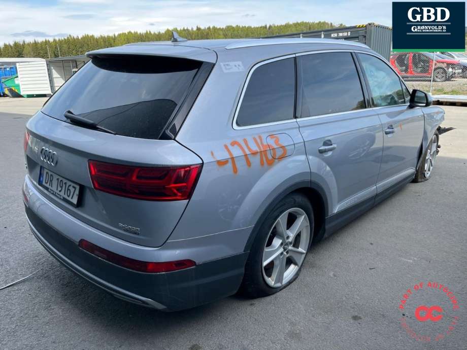 Audi Q7 2015-->> (Type II) , Motorkode: CVZA, Girkassekode: SNE
