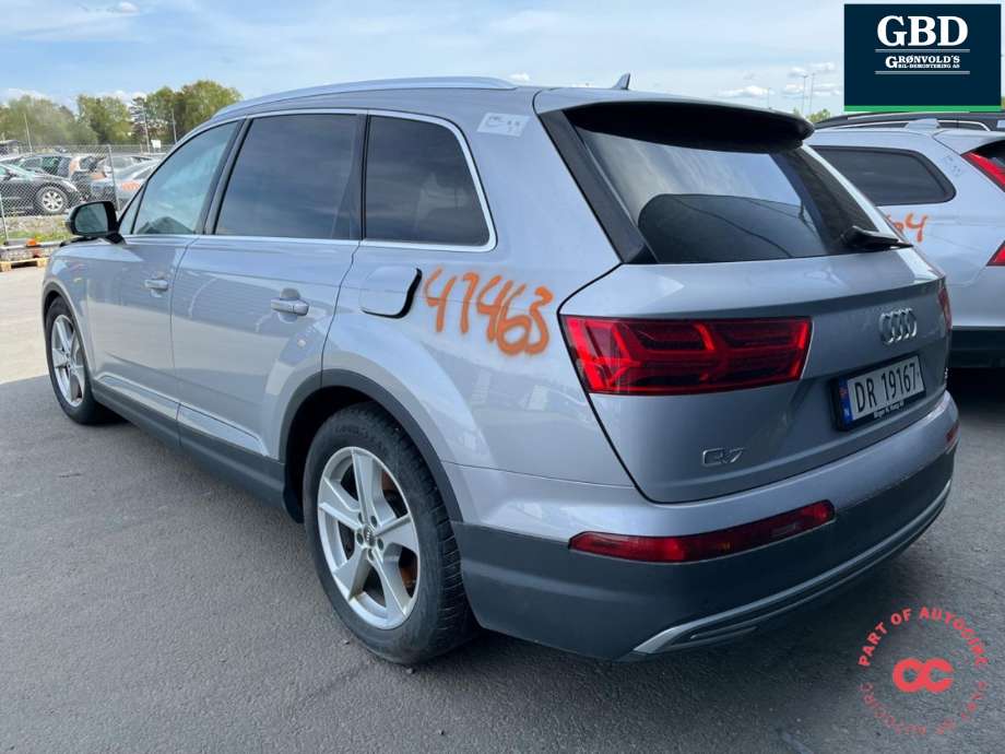 Audi Q7 2015-->> (Type II) , Motorkode: CVZA, Girkassekode: SNE