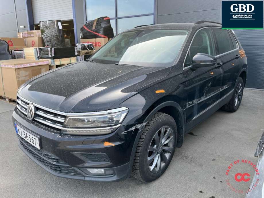 VW Tiguan 2016-2020 (Type II, Fase 1) delebil , Motorkode: DFGA, Girkassekode: TFR