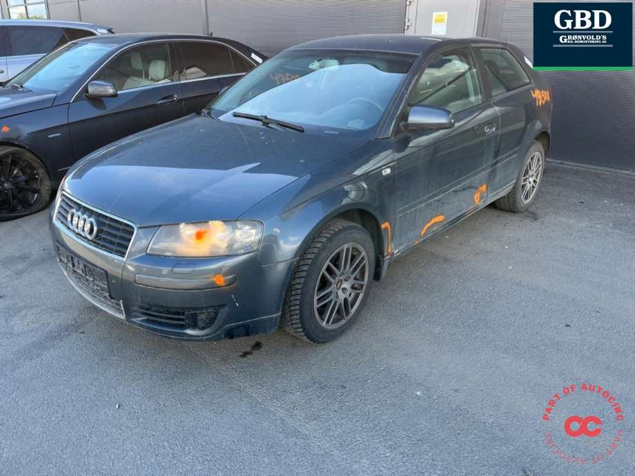 Audi A3, 2003-2008 (Type II, Fase 1)  delebil , Motorkode: BGU, Girkassekode: FVH