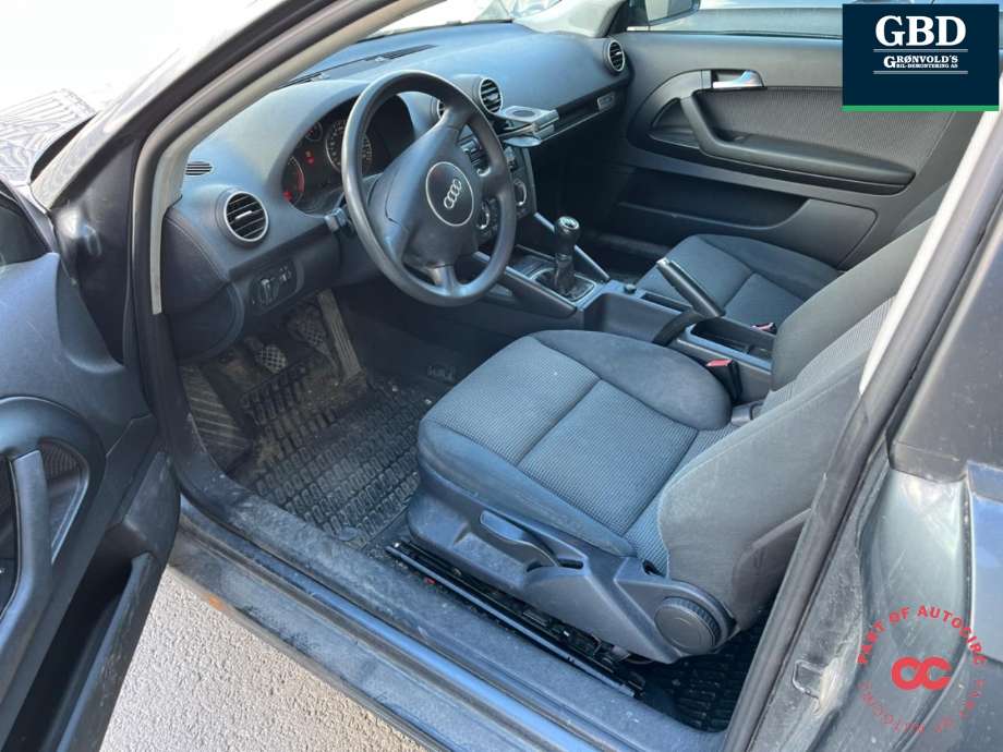 Audi A3 2003-2008 (Type II, Fase 1) , Motorkode: BGU, Girkassekode: FVH