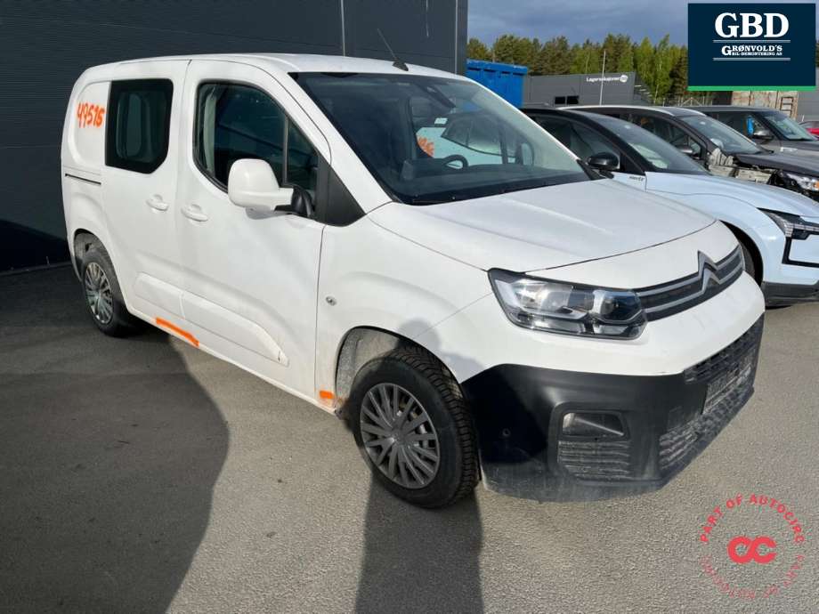 Citroën Berlingo 2019-->> (Type III) , Motorkode: YH01| YHY, Girkassekode: 16 230 929 80