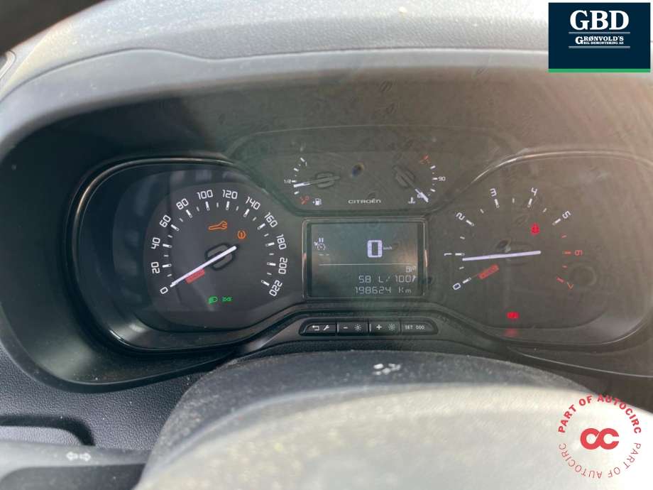 Citroën Berlingo 2019-->> (Type III) , Motorkode: YH01| YHY, Girkassekode: 16 230 929 80