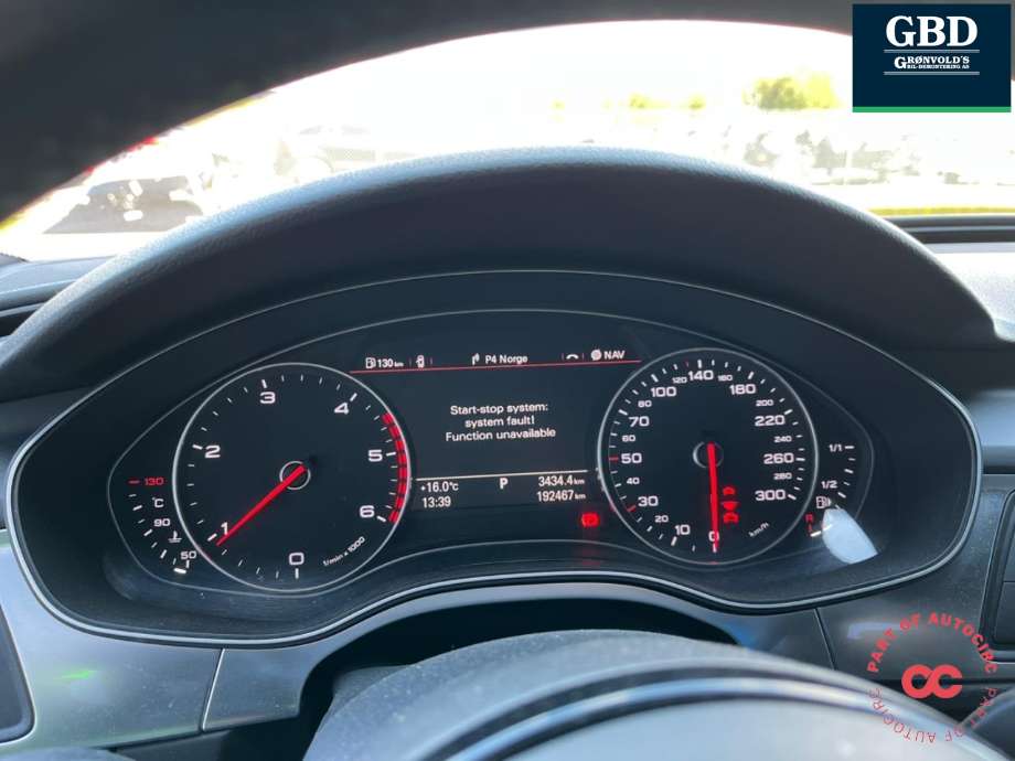 Audi A7 2010-2014 (Type I, Fase 1) , Motorkode: CGQB, Girkassekode: NVF