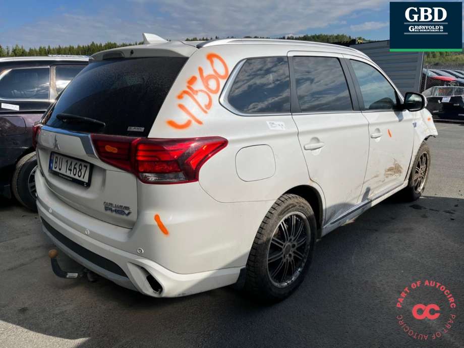 Mitsubishi Outlander 2015-->> (Type III, Fase 2) , Motorkode: 4B11, Girkassekode: 