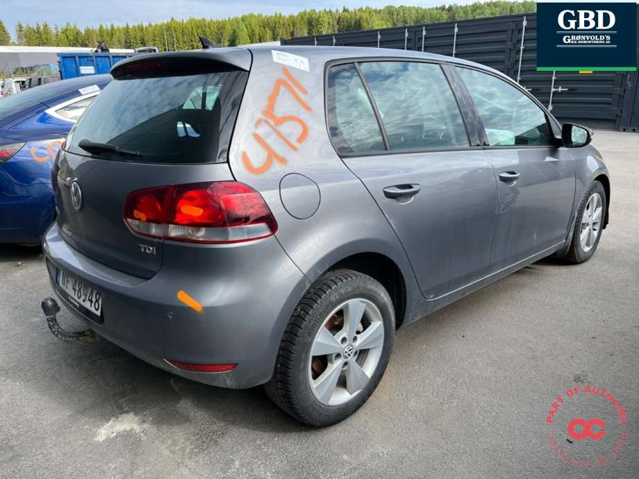 VW Golf VI 2008-2012 , Motorkode: CAYC, Girkassekode: MPL