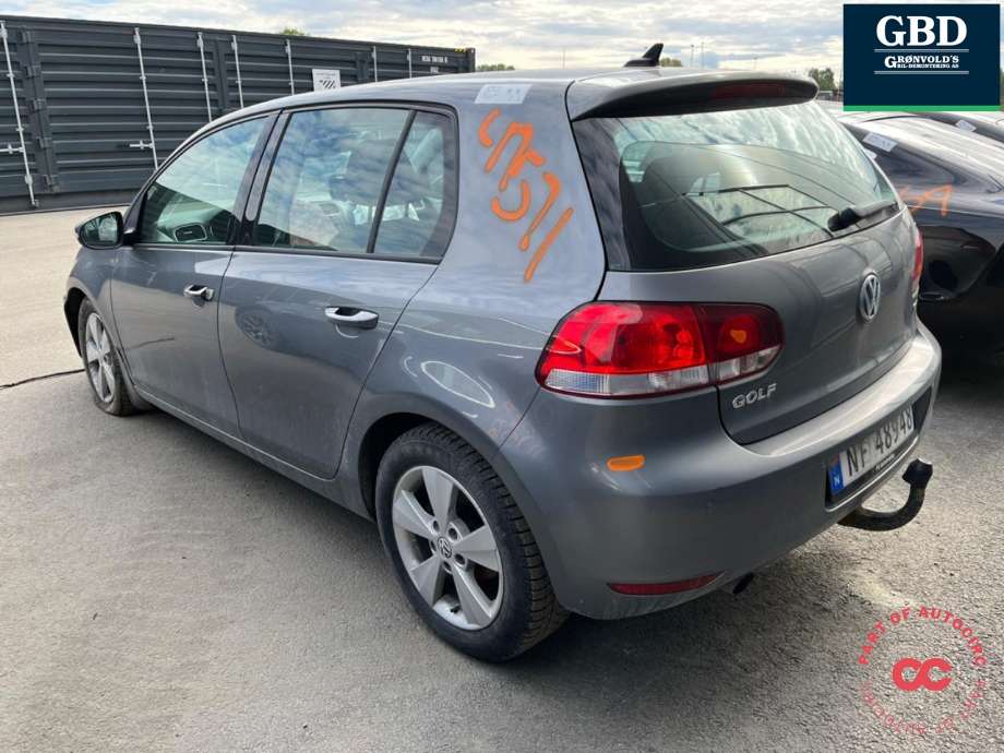VW Golf VI 2008-2012 , Motorkode: CAYC, Girkassekode: MPL