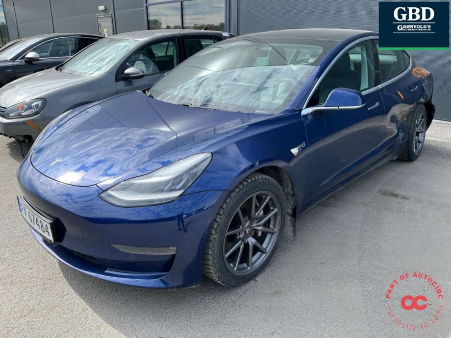 Tesla Model 3 2018-2023 (Fase 1) , Motorkode: 3D3|3D5, Girkassekode: