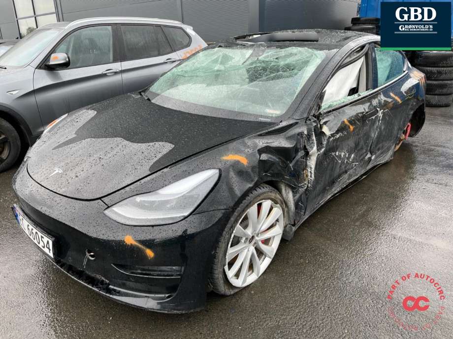 Tesla Model 3 2018-2023 (Fase 1) delebil , Motorkode: 3D3|3D1, Girkassekode: