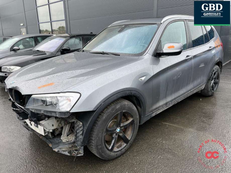 BMW X3 2010-2017 (F25) (F25), Motorkode: N47D20C, Girkassekode: 24 00 8 617 112