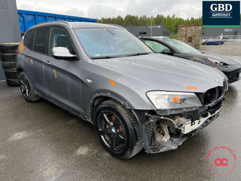 BMW X3 2010-2017 (F25) (F25), Motorkode: N47D20C, Girkassekode: 24 00 8 617 112