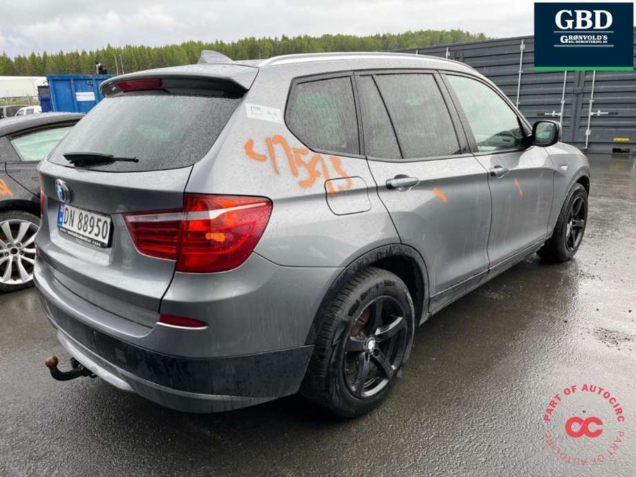 BMW X3 2010-2017 (F25) (F25), Motorkode: N47D20C, Girkassekode: 24 00 8 617 112