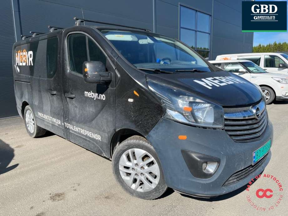 Opel Vivaro B, 2014-2019  delebil , Motorkode: R9MD4| R9M-450, Girkassekode: 93453891