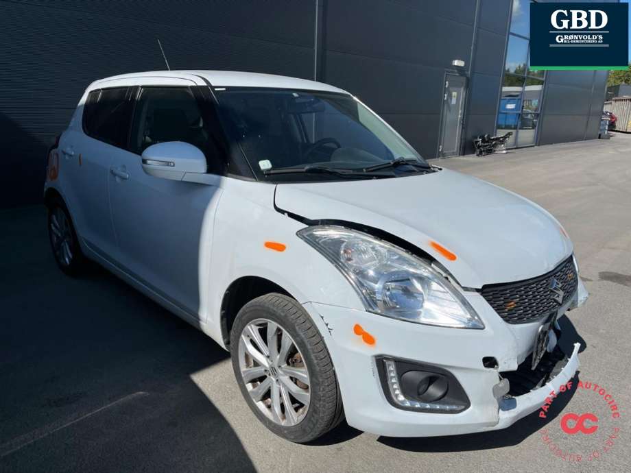 Suzuki Swift, 2011-2017  delebil , Motorkode: K12B, Girkassekode: 2400071871