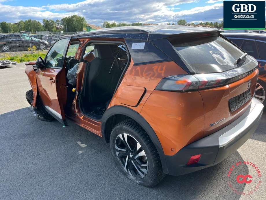 Peugeot e-2008 2019-->> delebil , Motorkode: ZKX, Girkassekode: TRINNLØS