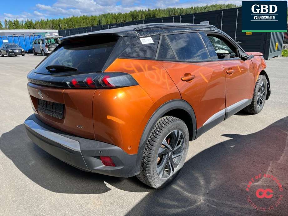 Peugeot e-2008 2019-->> delebil , Motorkode: ZKX, Girkassekode: TRINNLØS