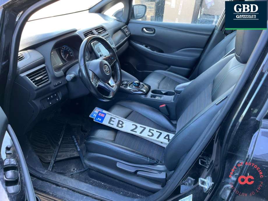 Nissan Leaf 2018-->> (Type II) , Motorkode: EM57, Girkassekode: 