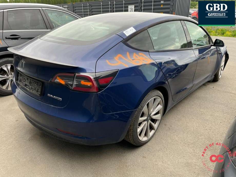 Tesla Model 3 2018-2023 (Fase 1) , Motorkode: 3D3, Girkassekode: 