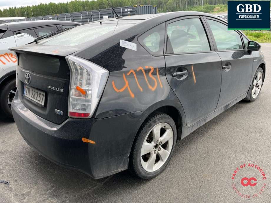 Toyota Prius 2009-2016 (Type III) (COMBI) (COMBI), Motorkode: 2ZR-FXE, Girkassekode: 3090047060