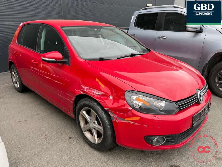 VW Golf VI 2008-2012 , Motorkode: CAYC, Girkassekode: MPL