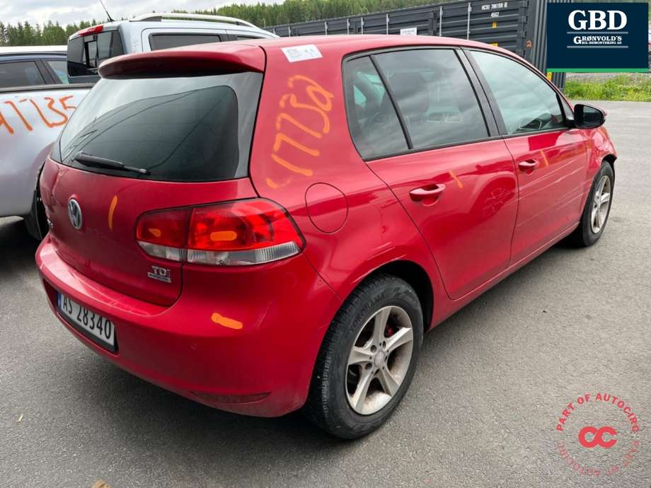 VW Golf VI 2008-2012 , Motorkode: CAYC, Girkassekode: MPL