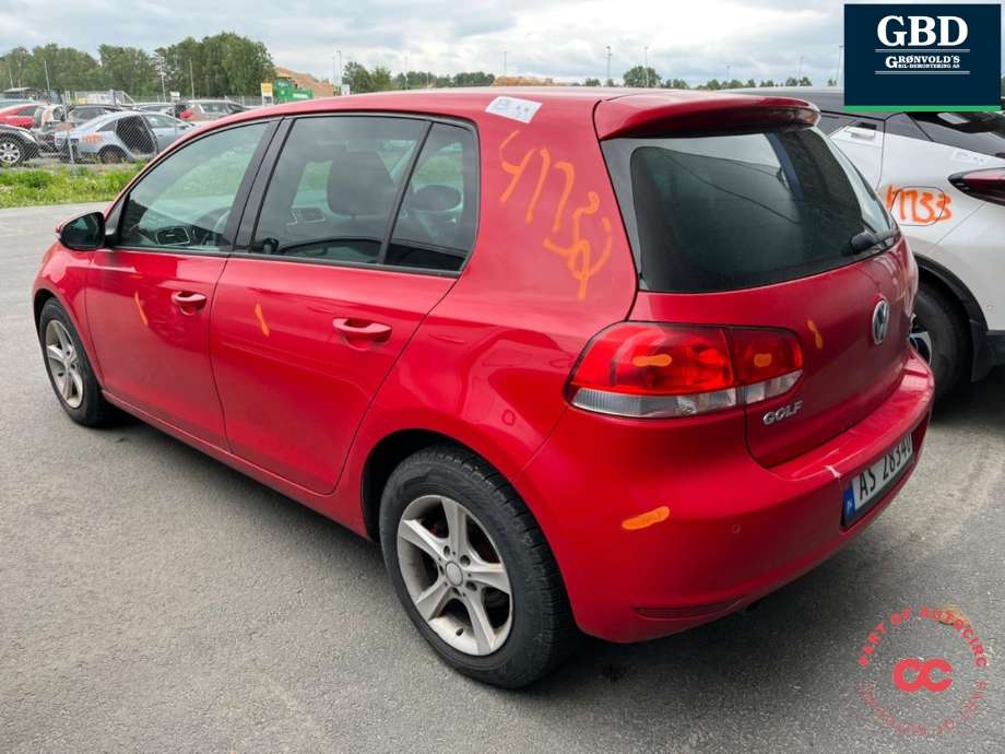 VW Golf VI 2008-2012 , Motorkode: CAYC, Girkassekode: MPL