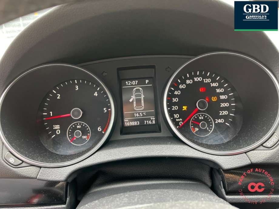 VW Golf VI 2008-2012 , Motorkode: CAYC, Girkassekode: MPL