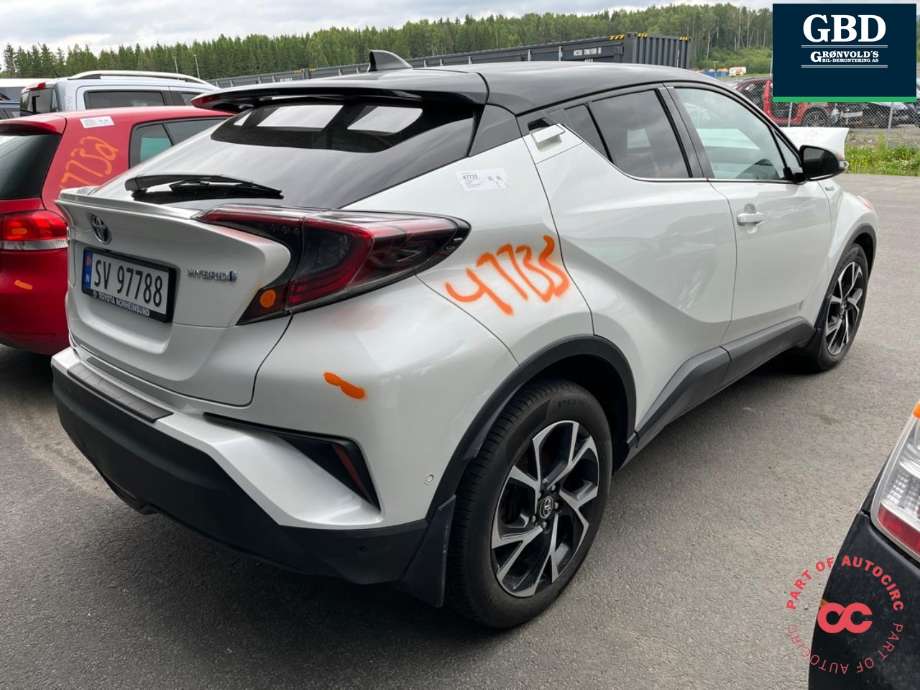 Toyota C-HR 2016-->> delebil , Motorkode: 2ZR-FXE, Girkassekode: 3090047110