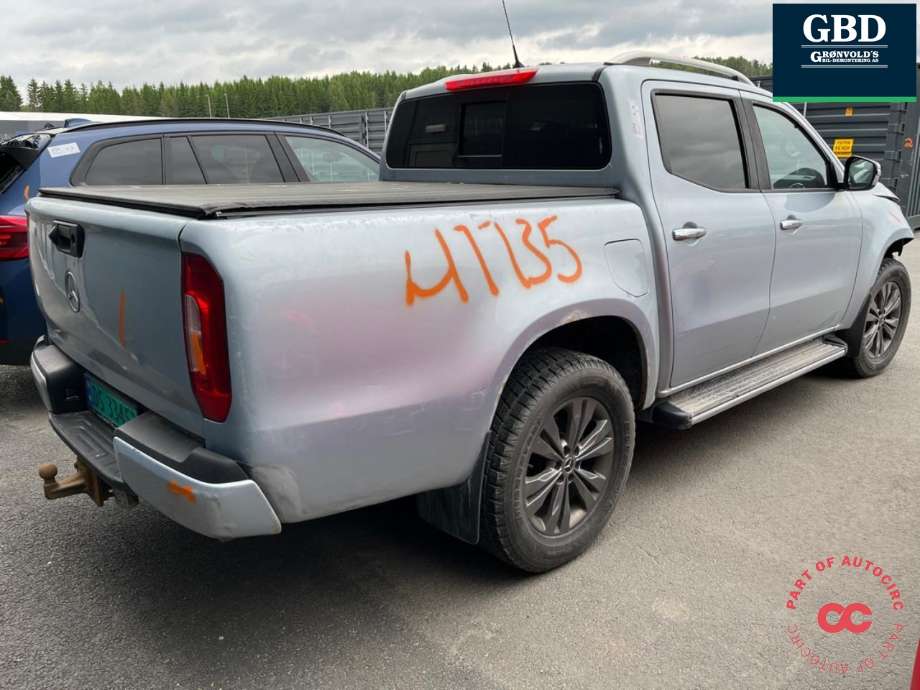 Mercedes X-Klasse 2017-2020 delebil , Motorkode: 699303, Girkassekode: A 470 270 28 00