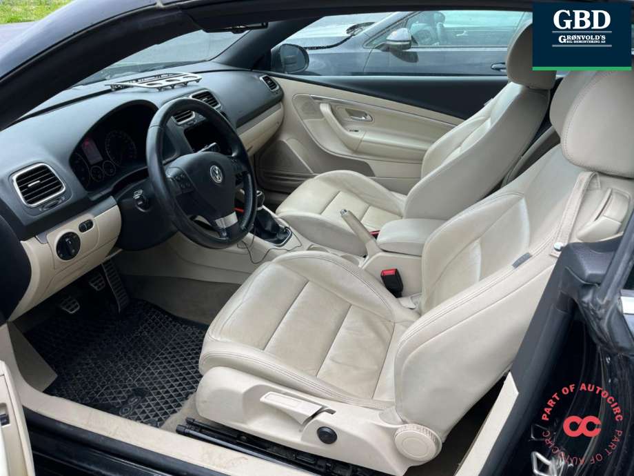 VW EOS 2006-2013 delebil , Motorkode: CAXA, Girkassekode: JPG