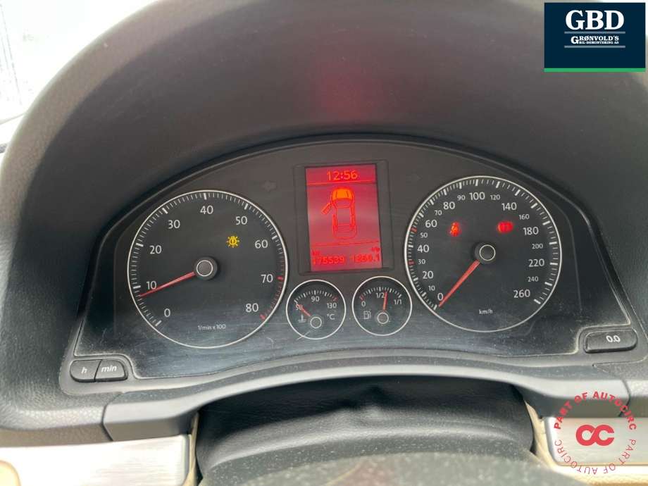 VW EOS 2006-2013 delebil , Motorkode: CAXA, Girkassekode: JPG