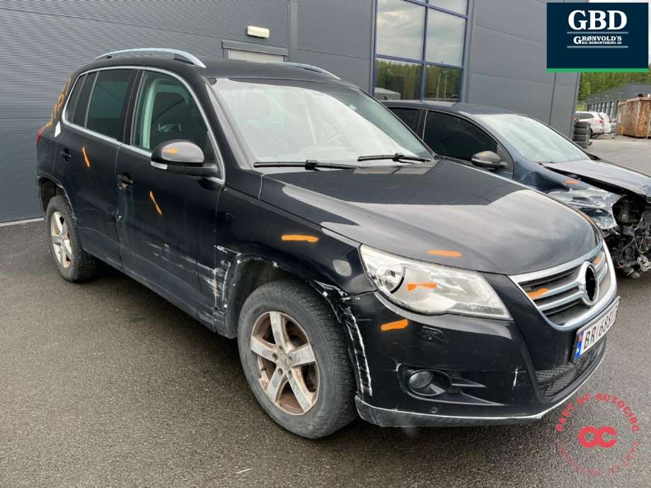 VW Tiguan 2007-2011 (Type I, Fase 1) , Motorkode: CBAB, Girkassekode: JBG