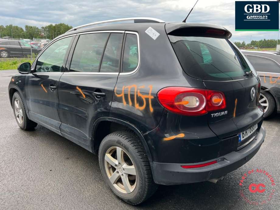 VW Tiguan 2007-2011 (Type I, Fase 1) , Motorkode: CBAB, Girkassekode: JBG