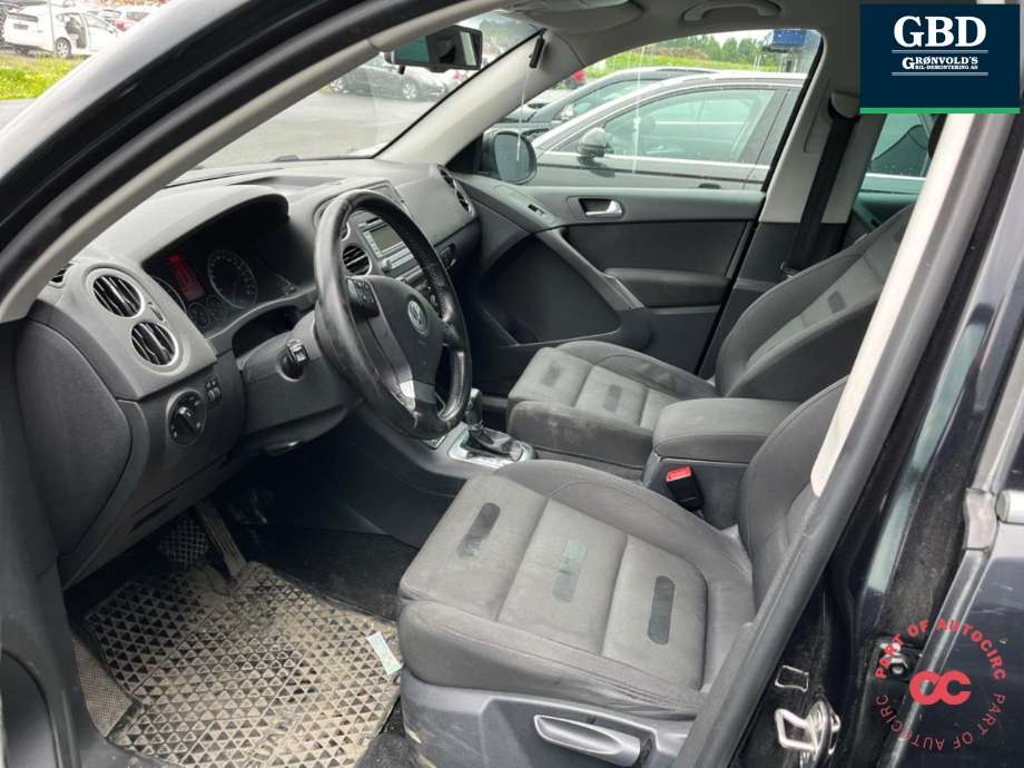 VW Tiguan 2007-2011 (Type I, Fase 1) , Motorkode: CBAB, Girkassekode: JBG
