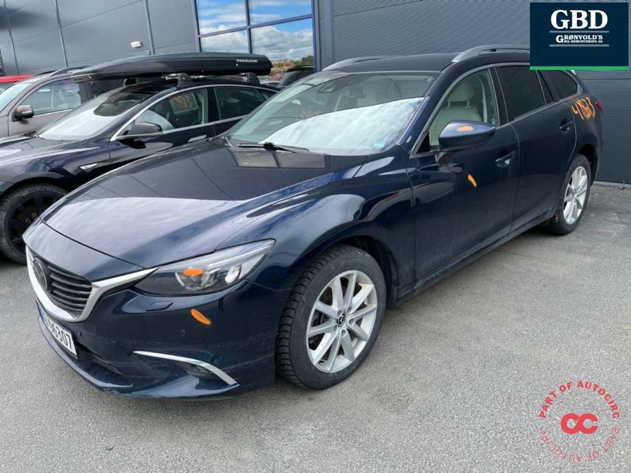 Mazda 6, 2015-2018 (Type III, Fase 2)  delebil , Motorkode: SH-VPTS, Girkassekode: GW7P03000