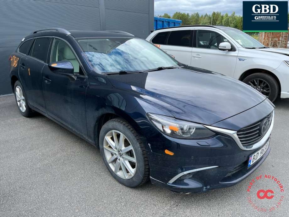 Mazda 6 2015-2018 (Type III, Fase 2) , Motorkode: SH-VPTS, Girkassekode: GW7P03000